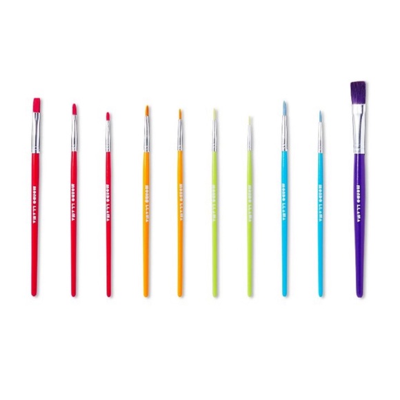 10 PC paint brush set - Picture 3 of 3